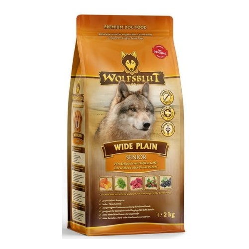 Wolfsblut Dog Wide Plain Senior - konina i bataty 2kg