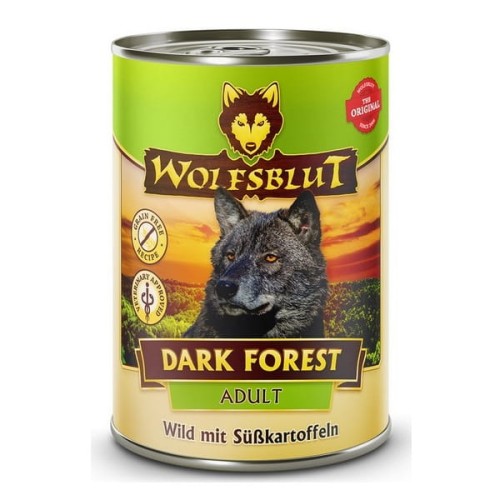 Wolfsblut Dog Dark Forest Adult - dziczyzna i bataty puszka 395g