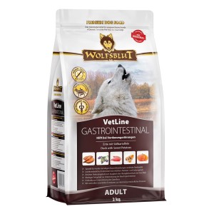 Wolfsblut Dog VetLine Gastrointestinal - kaczka i bataty 2kg