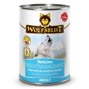 Wolfsblut Dog VetLine Weight Management - indyk i bataty puszka 395g