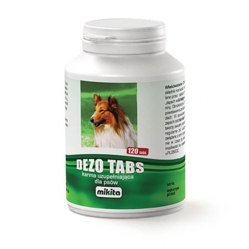 Mikita Dezotabs 120 tabletek - neutralizuje zapachy