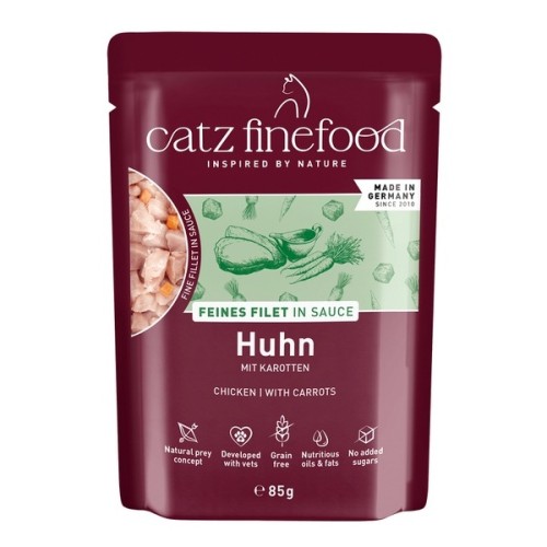 Catz Finefood Feines Filet In Sauce Kurczak i marchew saszetka 85g