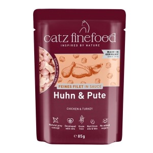Catz Finefood Feines Filet In Sauce Kurczak i indyk saszetka 85g