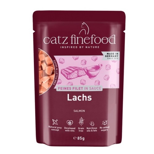 Catz Finefood Feines Filet In Sauce Łosoś saszetka 85g