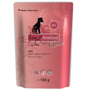 Dogz Finefood Classic N.02 Wołowina saszetka 100g