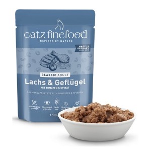 Catz Finefood Classic N.05 Łosoś i drób saszetka 85g