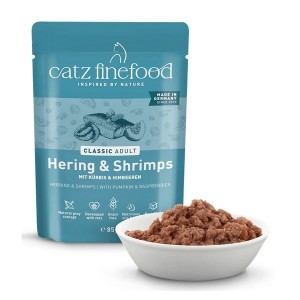 Catz Finefood Classic N.13 Śledź i Krewetki saszetka 85g
