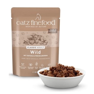 Catz Finefood Classic N.09 Dziczyzna saszetka 85g