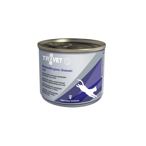 Trovet VRD Hypoallergenic Dziczyzna dla kota puszka 200g