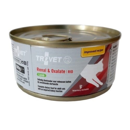 Trovet RID Renal & Oxalate dla kota jagnięcina puszka 100g