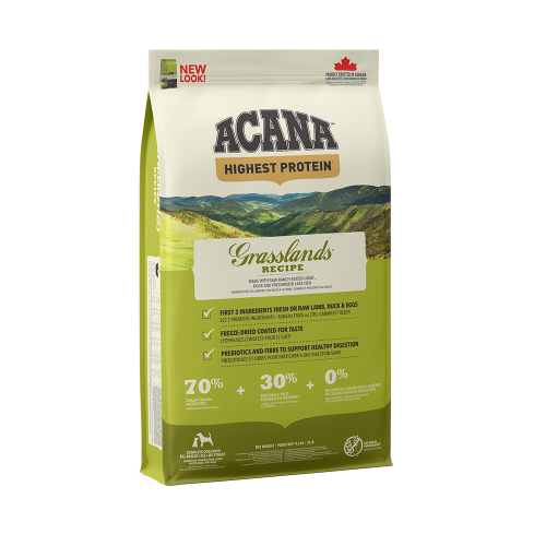 Acana Highest Protein Grasslands Dog 11,4kg
