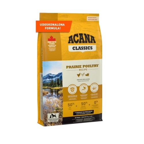 Acana Classics Prairie Poultry Dog 9,7kg