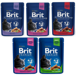 Brit Premium Cat Adult saszetka 100g
