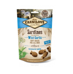 Carnilove Soft Snack 200g sardynka i czosnek 