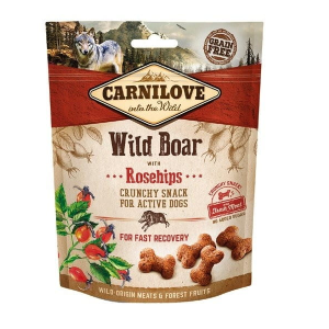 Carnilove Crunchy Snack 200g dzik i owoce dzikiej róży