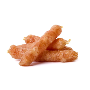 JK Dog Meat Snack Kiełbaski z kurczakiem i serem