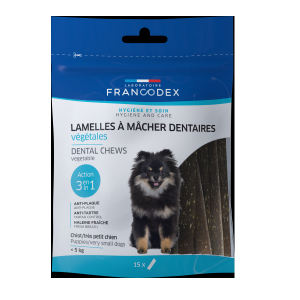 Francodex Paski Dental Mini 15szt/114g
