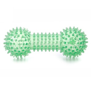 JK TPR Hantel z kolcami 15cm