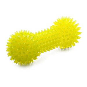 JK TPR Hantel z kolcami piszczący 15cm