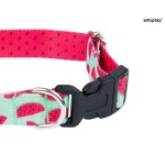 amiplay BeHappy Obroża regulowana - Watermelon