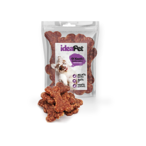 IdeaPet Kostki z kaczką i ryżem 9 cm 500g