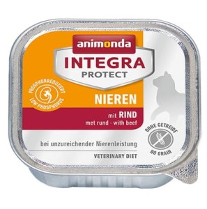 Animonda Integra Protect Nieren dla kota - tacka 100g z wołowiną