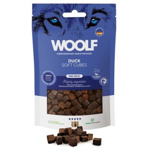Woolf Soft Cubes Monoprotein Duck 100g