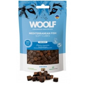 Woolf Soft Cubes Mediterranean Fish 100g
