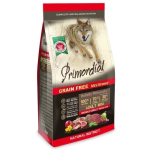 Primordial Dog Grain Free Mini Adult Wild Boar & Lamb 6kg