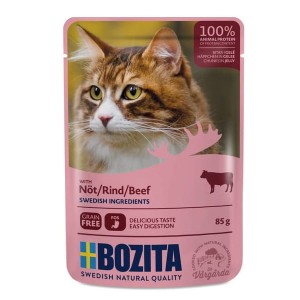 Bozita Cat Wołowina w galaretce saszetka 85g