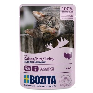 Bozita Cat Indyk w sosie saszetka 85g