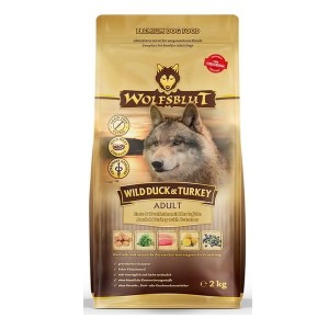 Wolfsblut Dog Wild Duck & Turkey kaczka, indyk i bataty 2kg