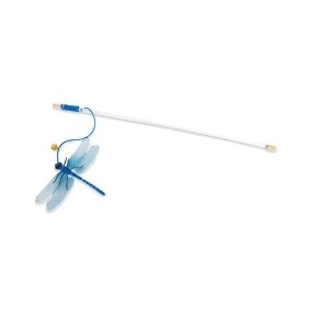 Zabawka dla kota - wędka z ważką